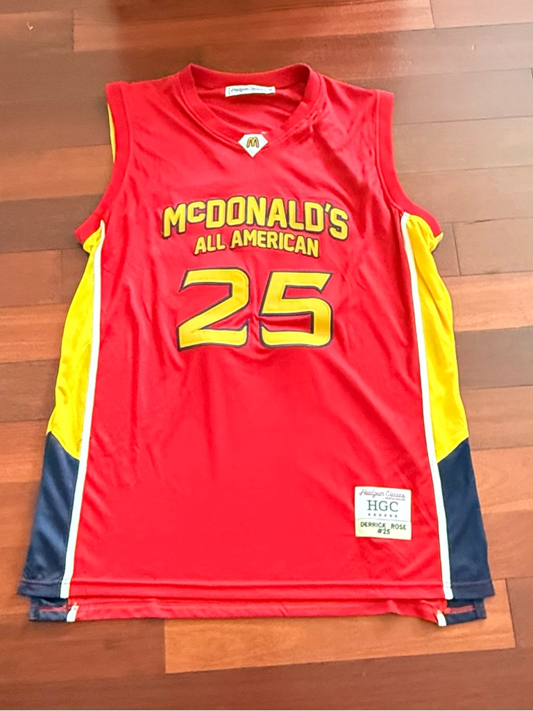 Derrick Rose All American Mcdonalds Stitched Jersey Size 3xLarge
